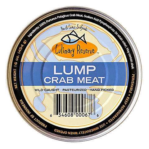 North Coast Seafoods Culinary Reserve Lump Crab Meat,  16 oz.