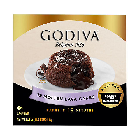Godiva Molten Lava Cake Mix, 2 ct.