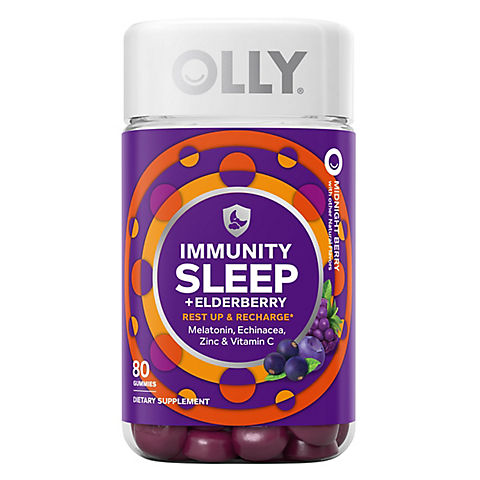 Olly Immunity Sleep Gummy with Melatonin, 80 ct.