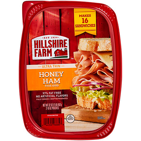 Hillshire Farm Honey Ham Ultra Thin Sliced Lunchmeat, 32 oz.