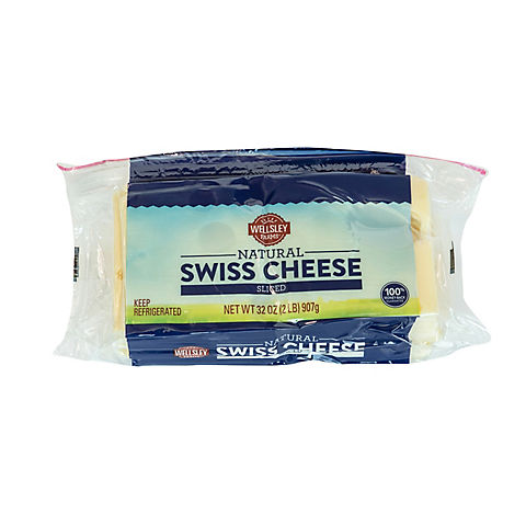 Wellsley Farms Sliced Swiss Cheese, 32 oz.