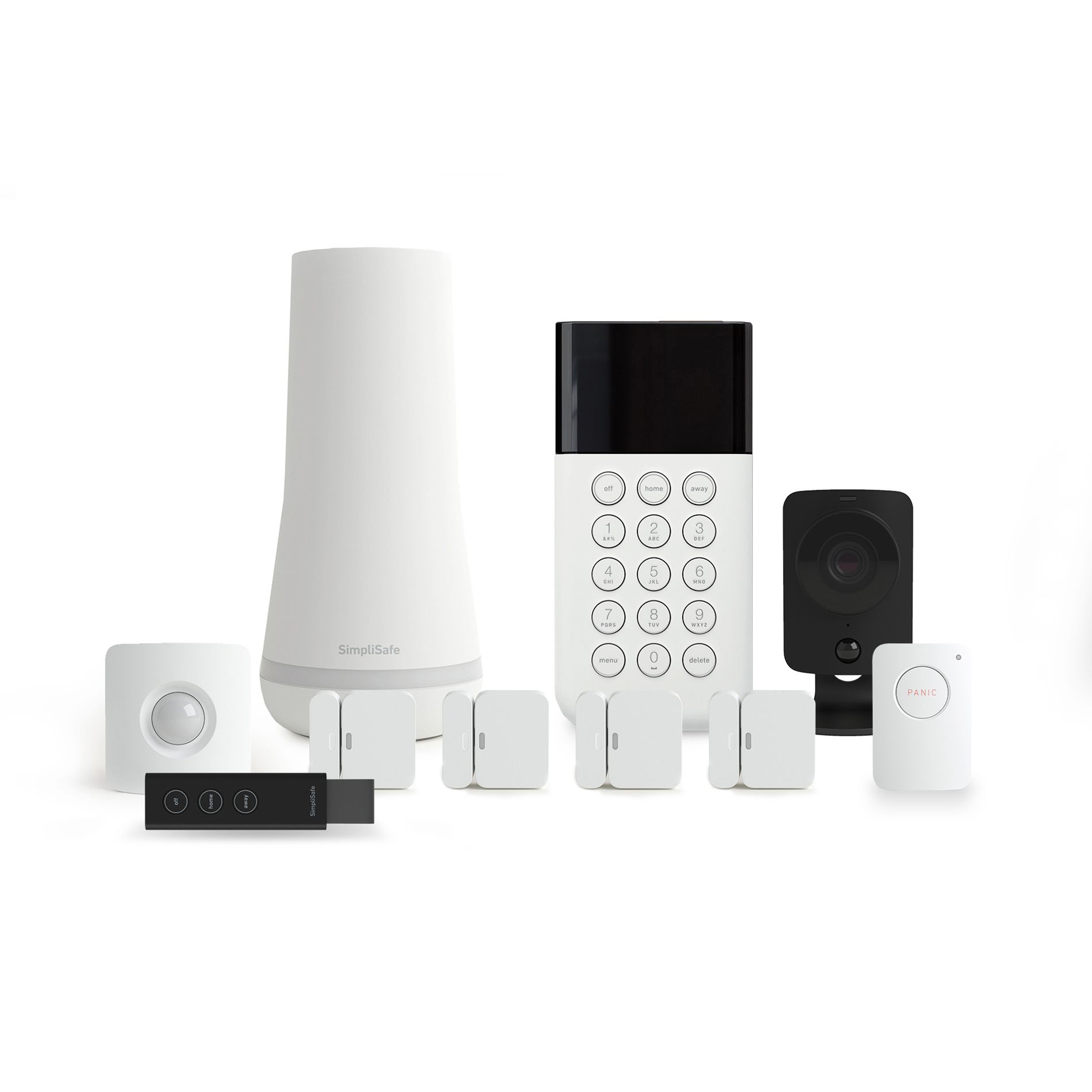 simplisafe wireless home security system with bonus simplicam