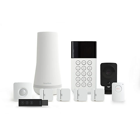 SimpliSafe Home Security Kit with Indoor Camera, 10 piece & 1 Month Active Monitoring (A $27 Value)