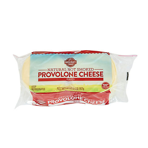 Wellsley Farms Sliced Provolone Cheese, 32 oz.