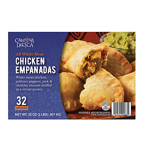 Cantina Fresca Chicken Empanadas, 32 ct.