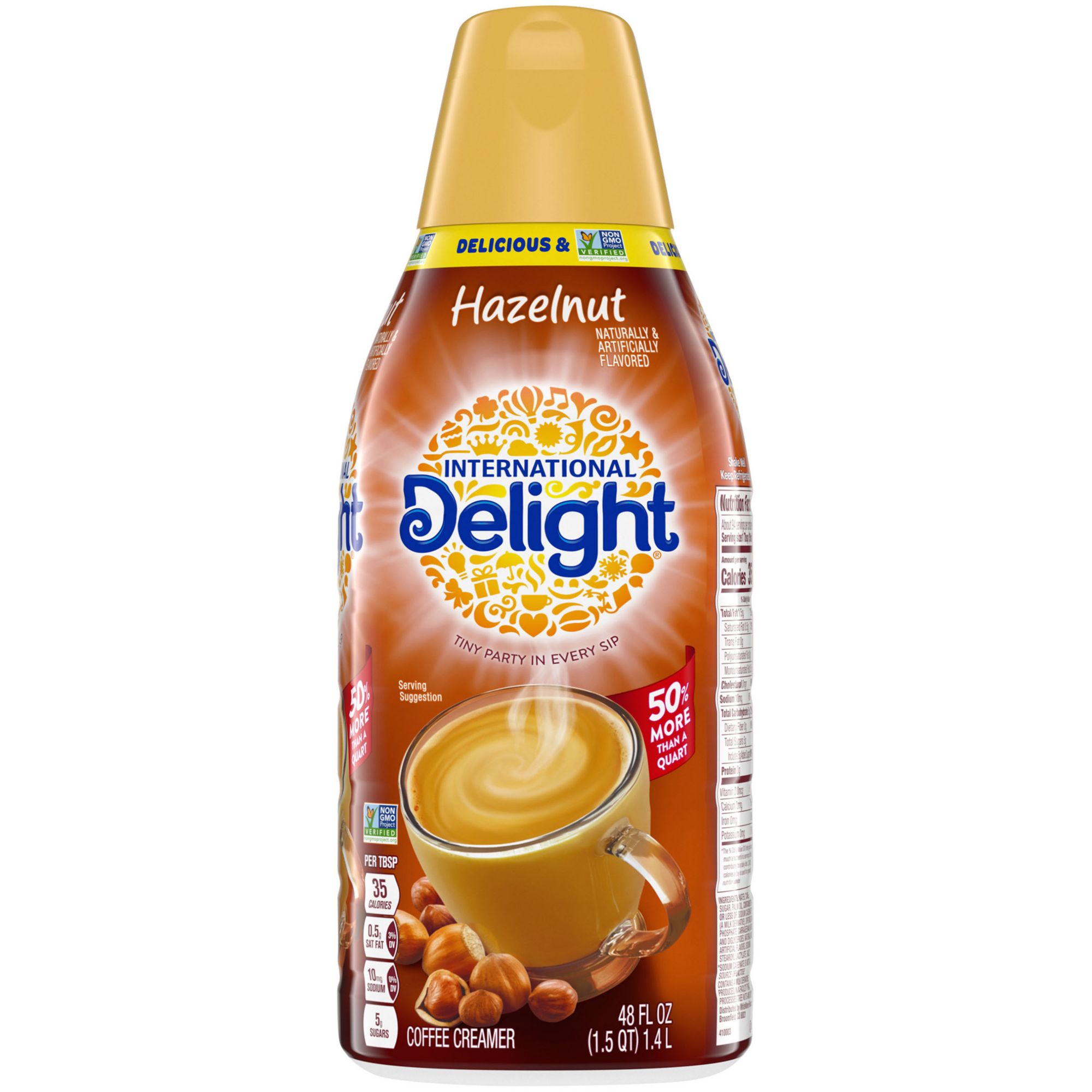 International Delight Coffee Creamer Single, Half & Half Wholesale