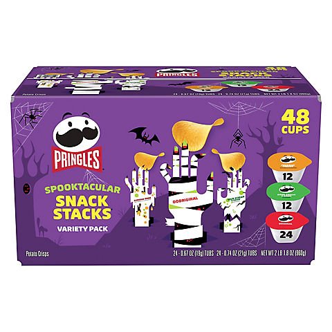 Pringles Halloween Snack Stacks Variety Pack, 48 ct.