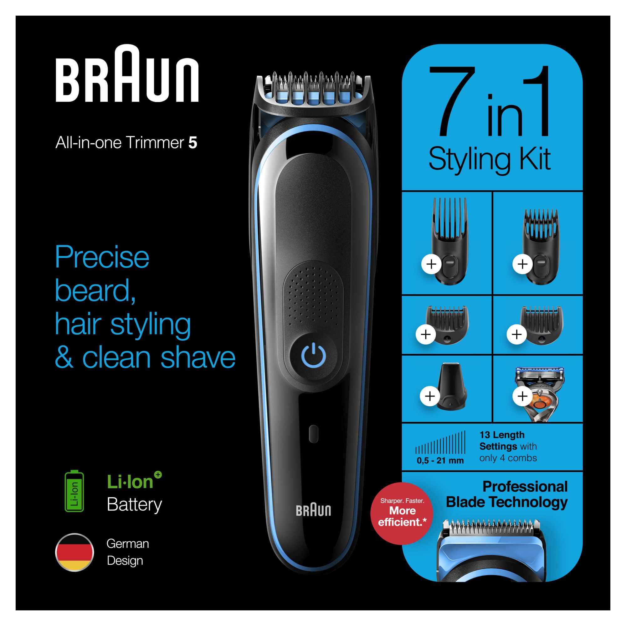 braun beard trimmer 5