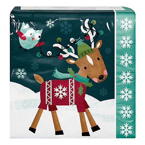 Artstyle 'Holiday Friends' 6" 3-Ply Paper Napkins, 120 ct.