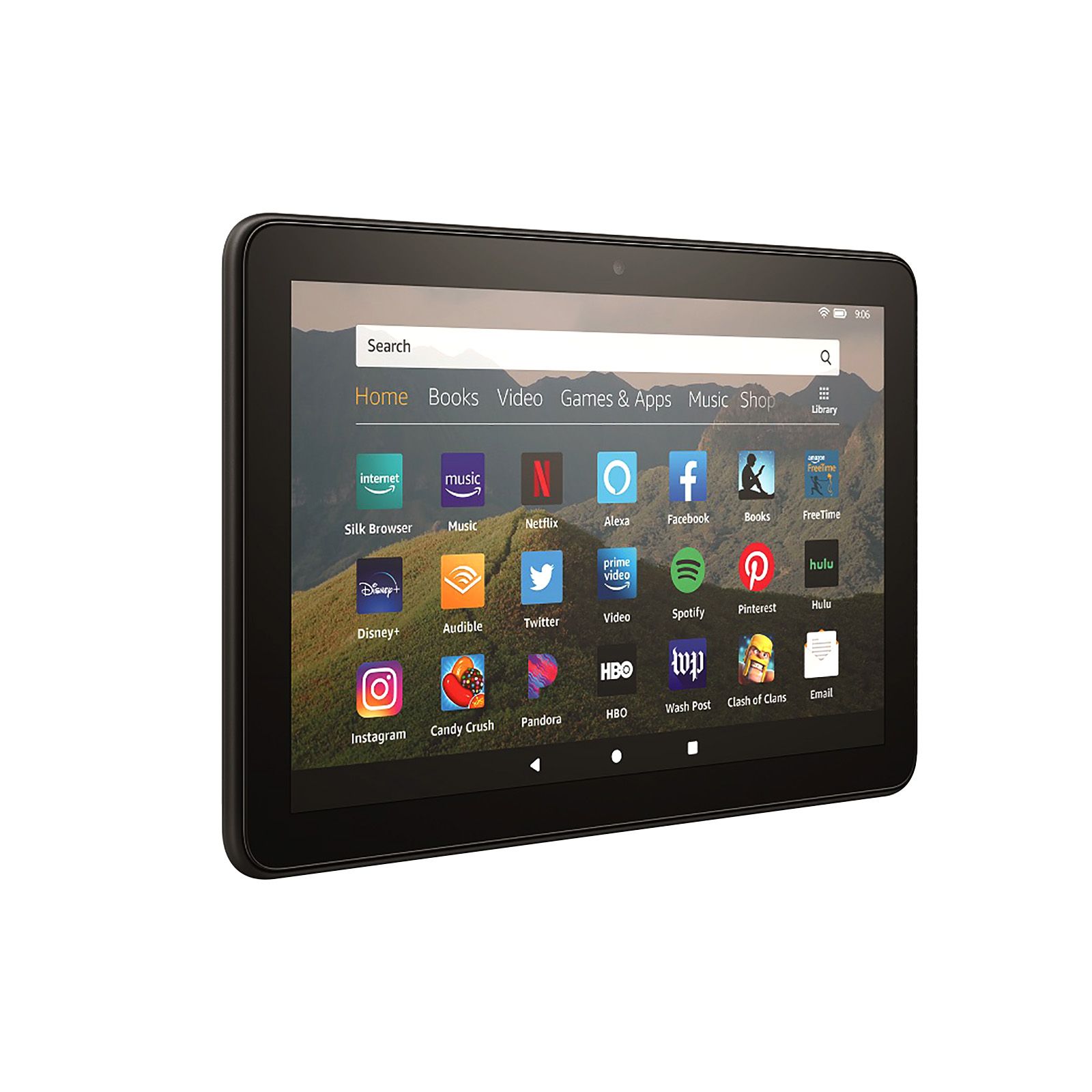 Fire 8 HD Tablet, 8 Display, 2GB Memory, 32GB, Hands-Free with Alexa