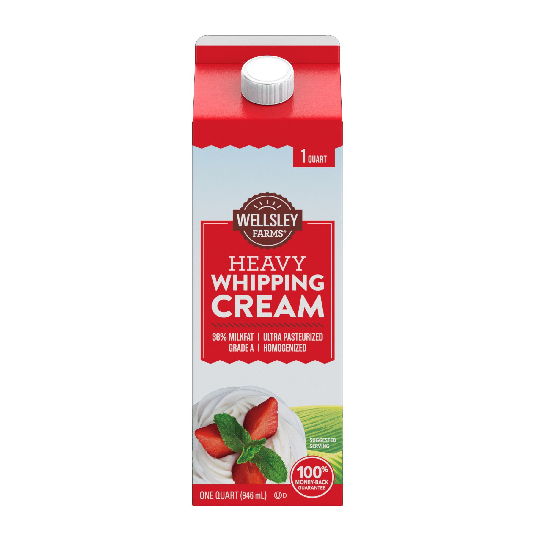 Wellsley Farms Organic Grass-Fed Whole Milk, 64 oz.