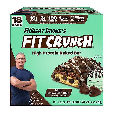 Fit Crunch Mint Chocolate Chip Snack Size, 18 ct.