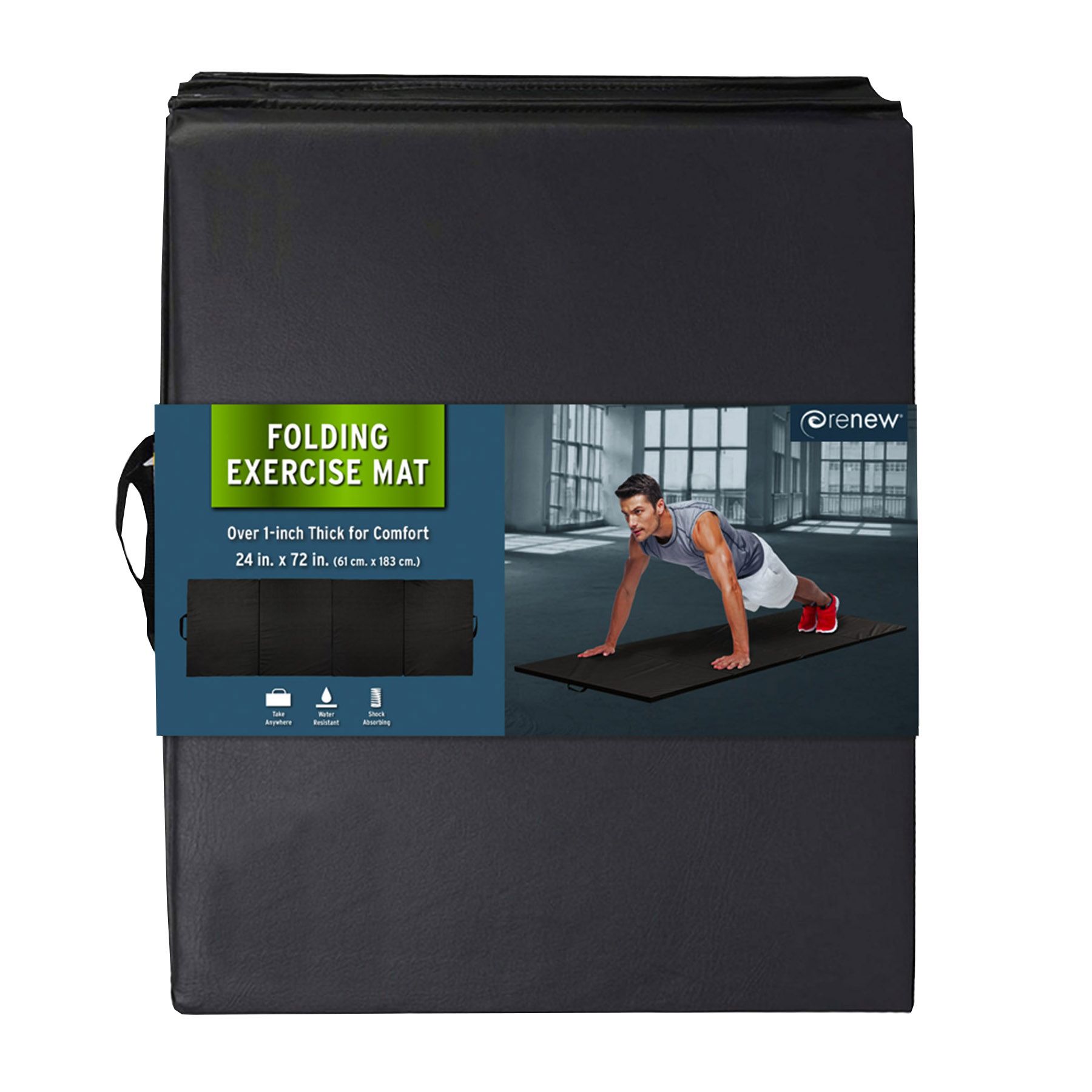 1 inch thick online workout mat