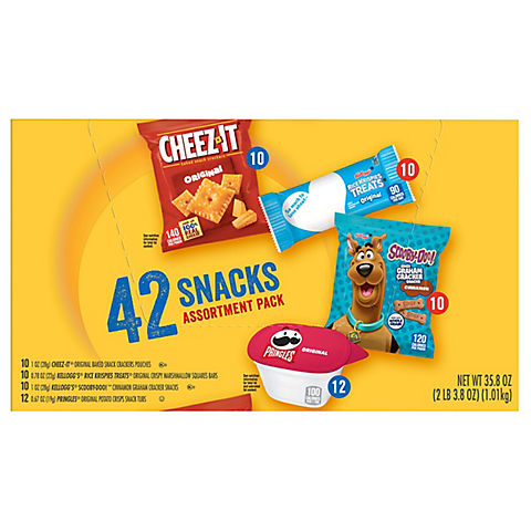 Kellanova Snacking Assortment Pack, 42 ct.