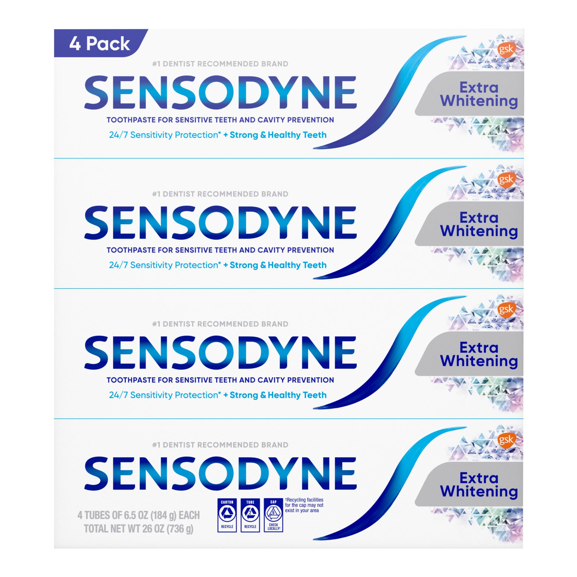 Sensodyne Advanced Clean Extra Soft Toothbrush - Toothbrush Set