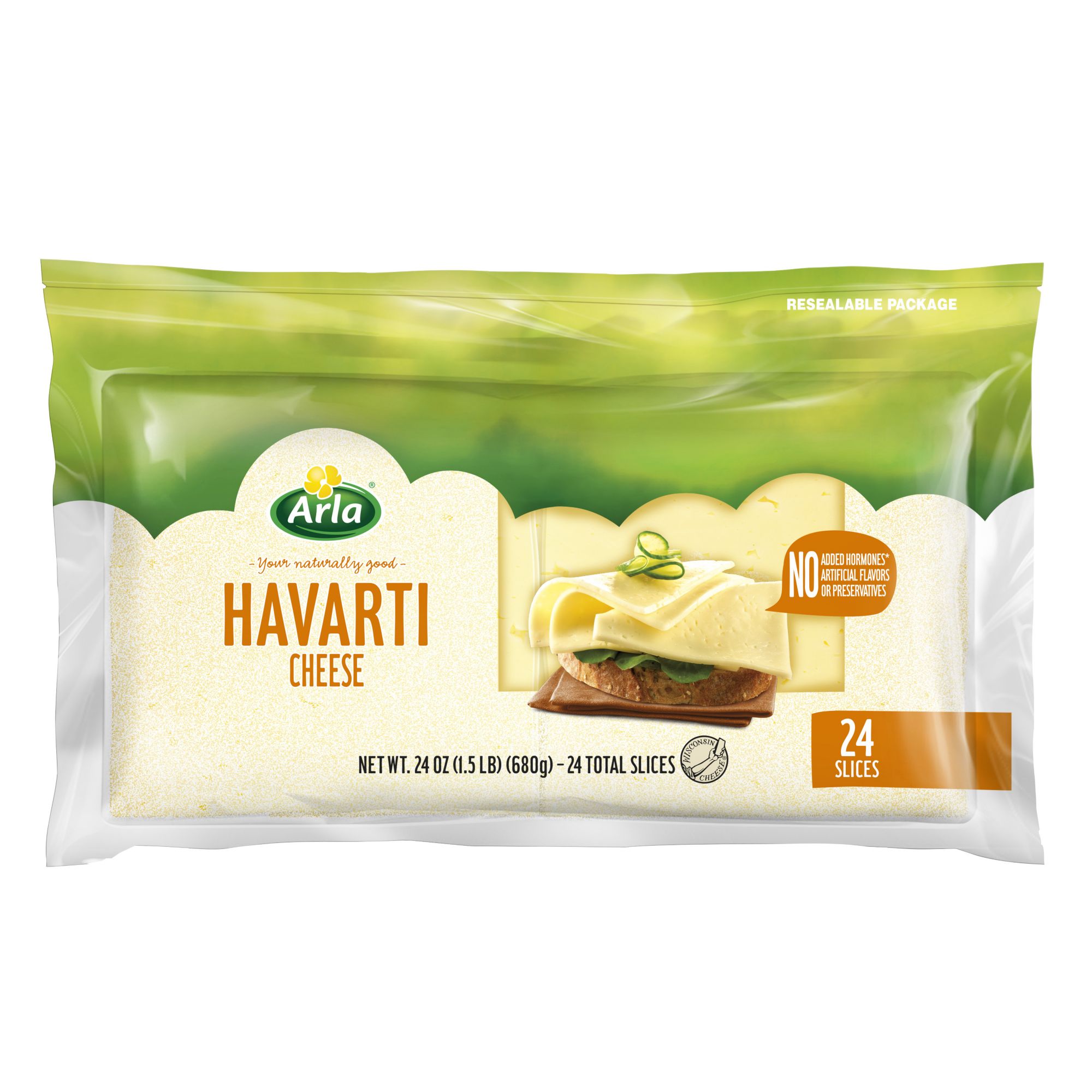 Fresh & Finest Havarti Bulk Cheese, Fresh Sliced Cheese