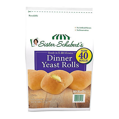 Sister Schubert's Yeast Dinner Rolls, 40 ct.