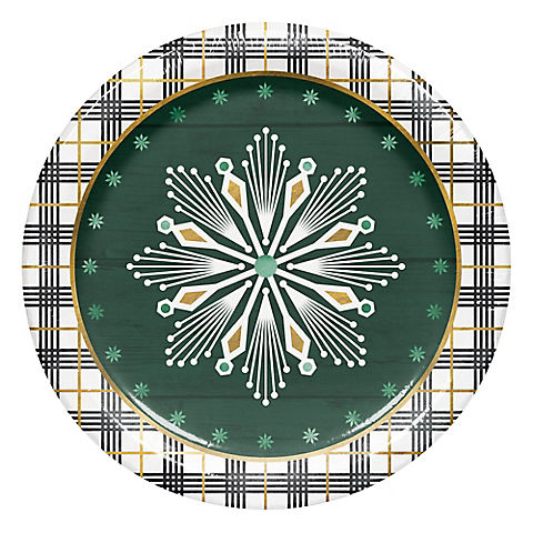 Artstyle 'Cozy Lodge' Holiday 7" Dessert Paper Plates, 75 ct.
