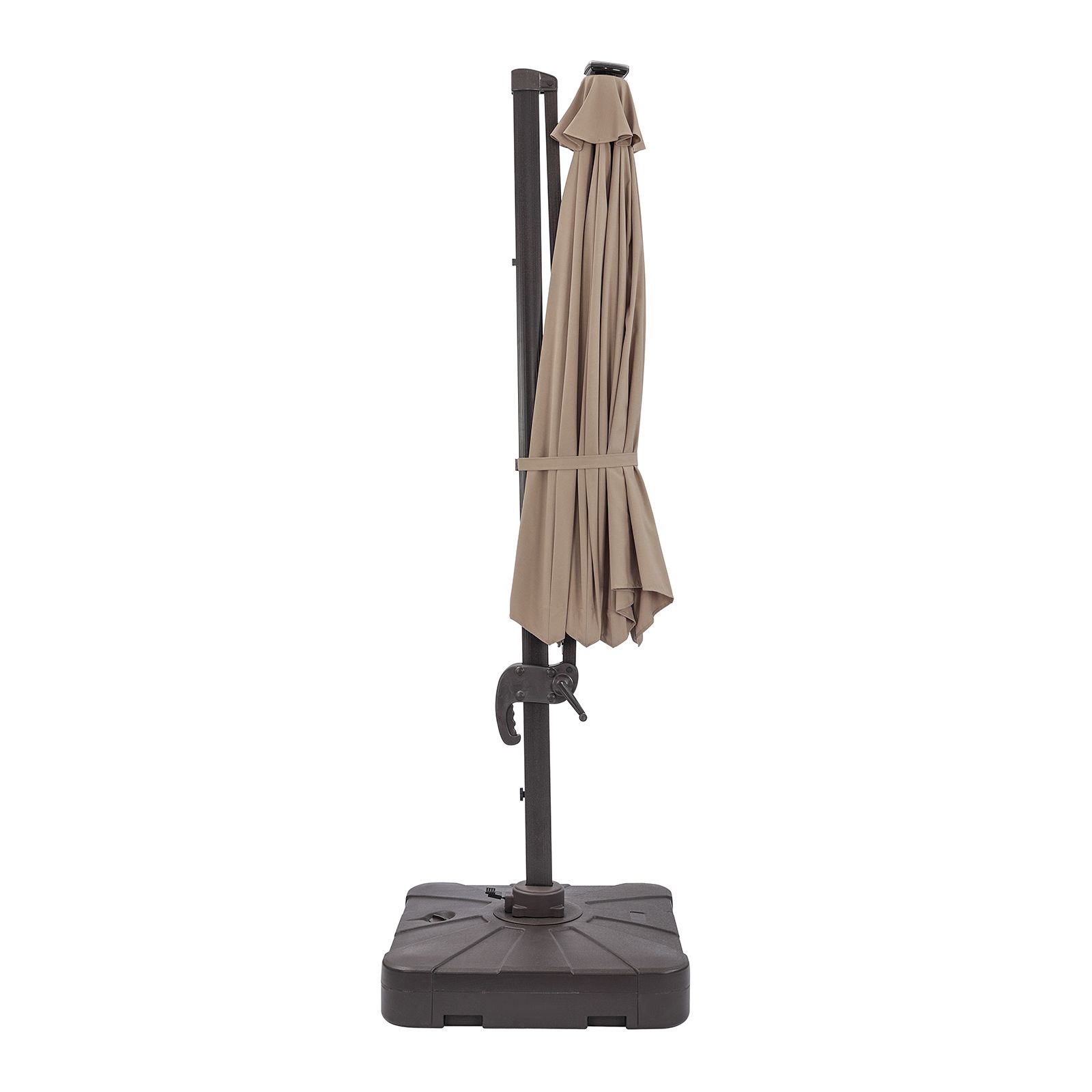 Berkley Jensen 11' Offset Umbrella with Solar LED