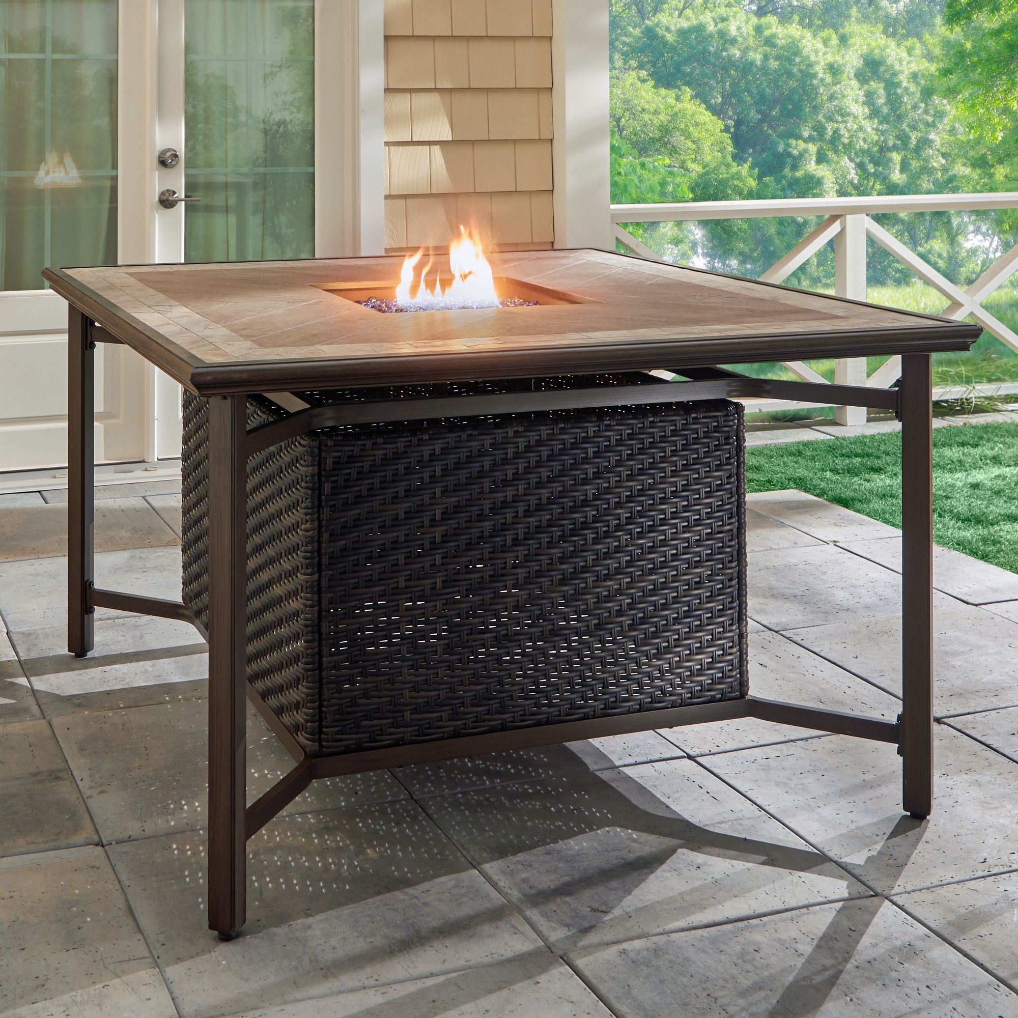 Bjs fire pit discount set