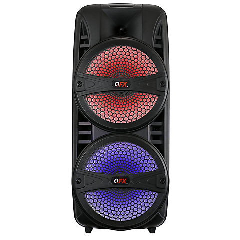 QFX 8" TWS Ready Portable Party Speaker with Bluetooth and Microphone