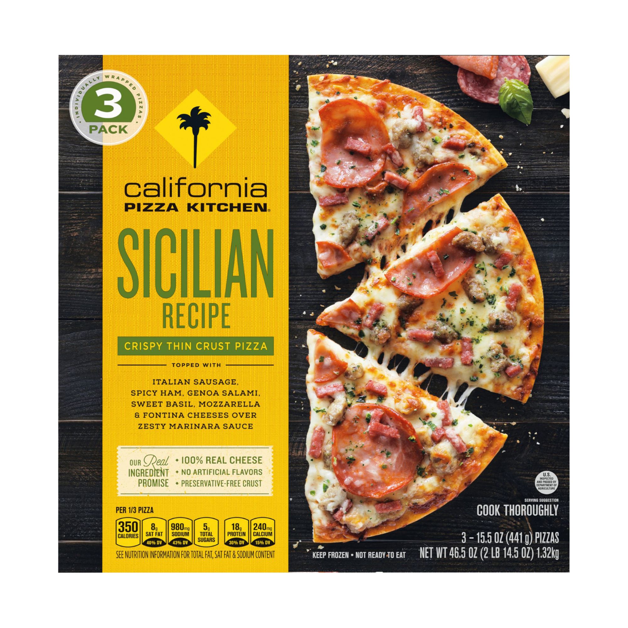 California Pizza Kitchen Sicilian Recipe
