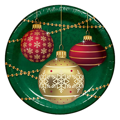 Artstyle 'Decorate The Tree' Holiday 7" Dessert Paper Plates, 75 ct.