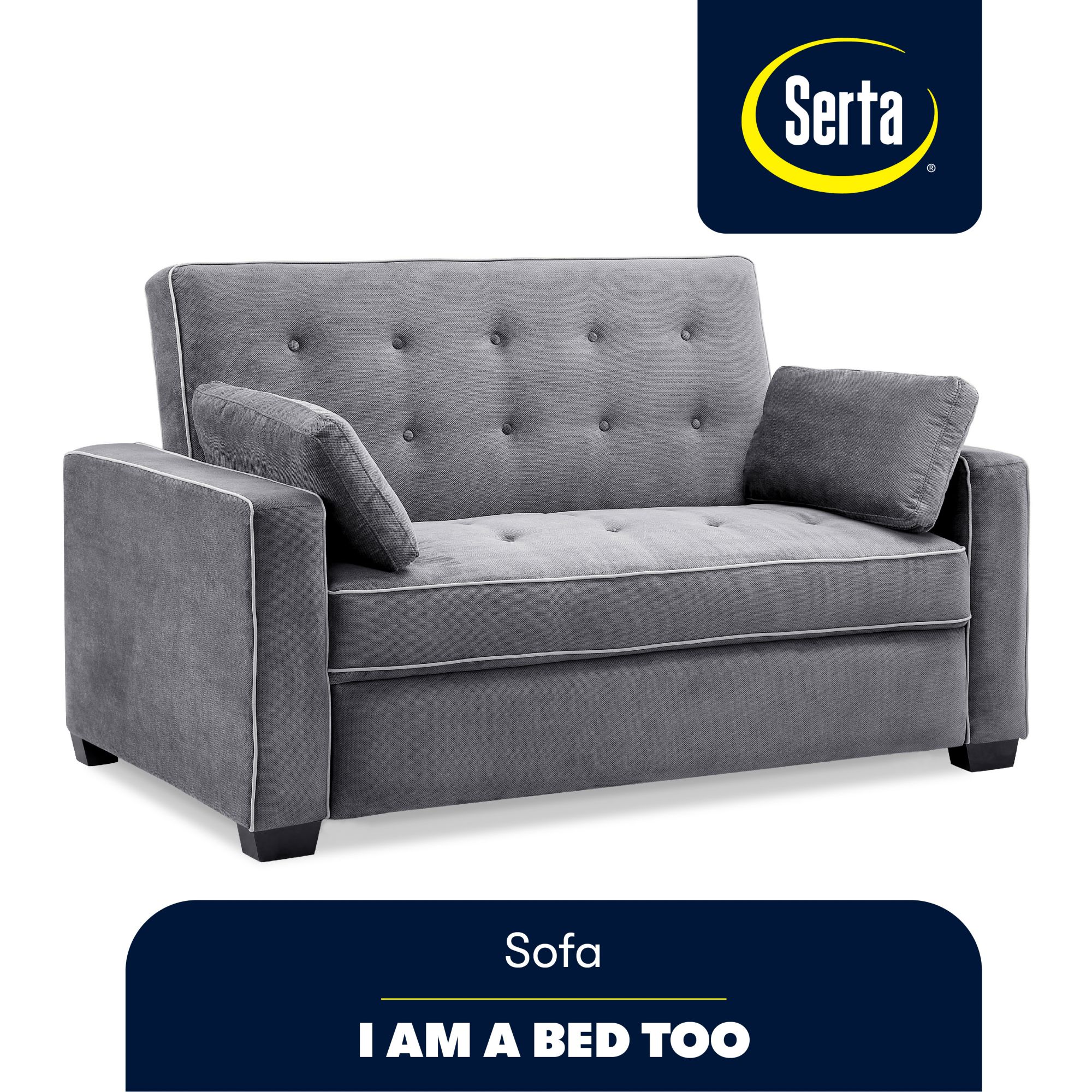 Serta nashville convertible clearance sofa