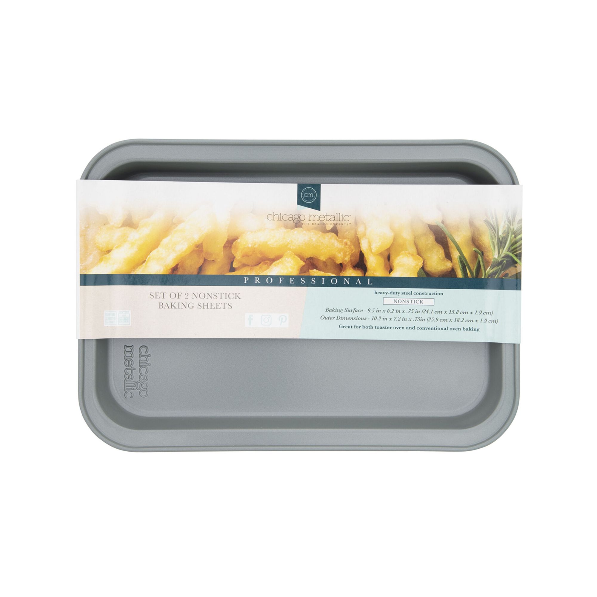 Chicago Metallic Slice Solutions Brownie Pan - Kitchen & Company