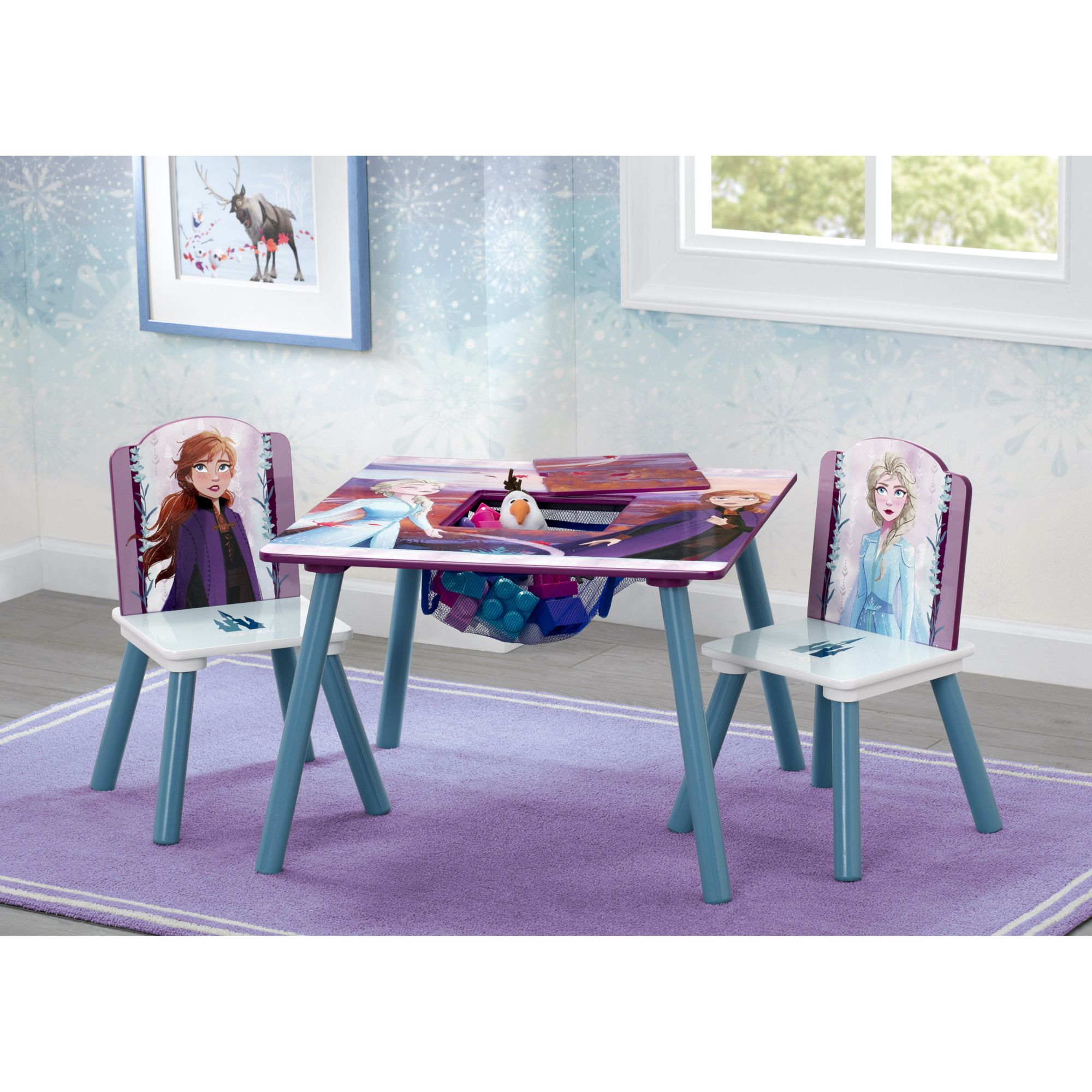 Delta disney princess table deals and chair set