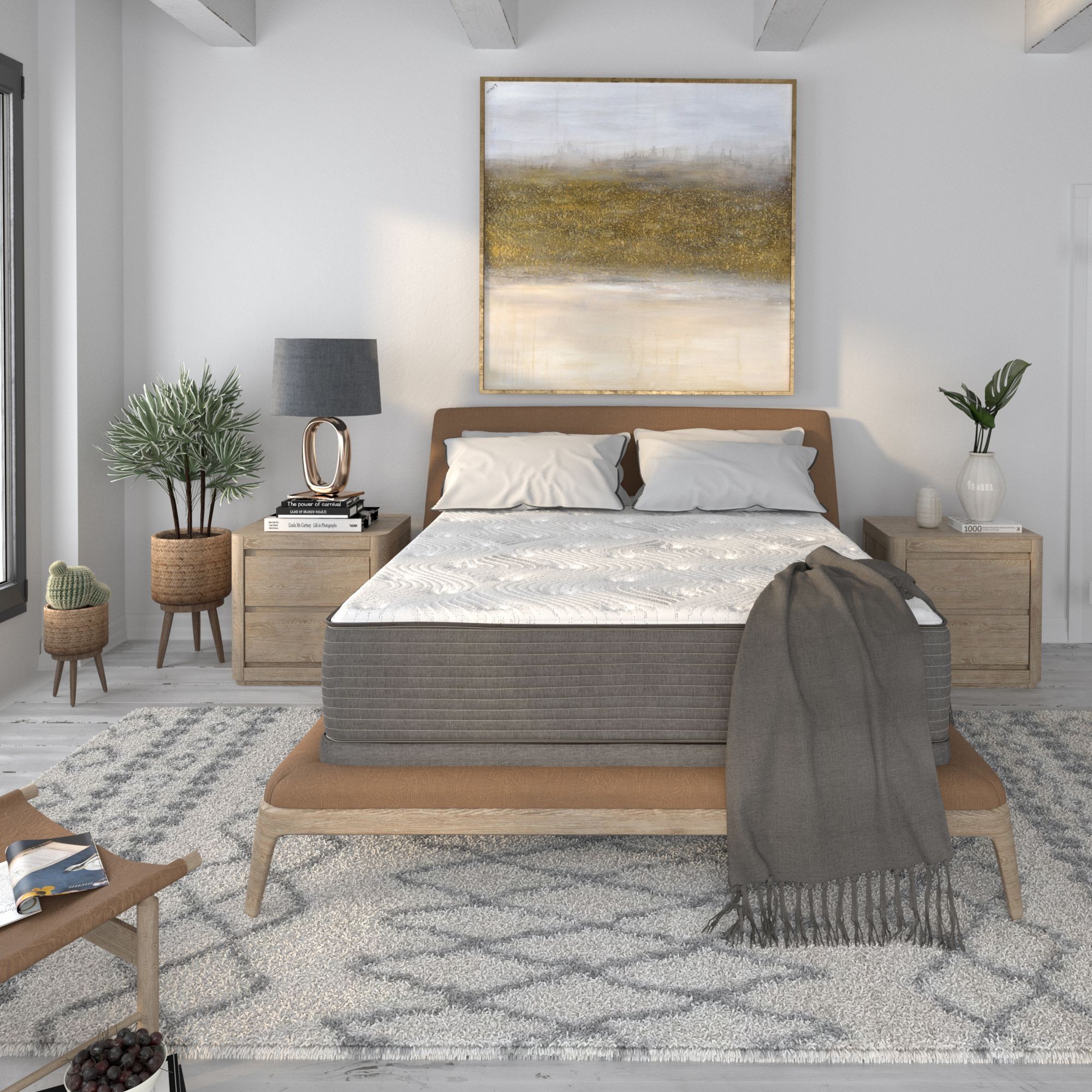 King Koil Rangeley 14" Hybrid KingSize Mattress BJs Wholesale Club