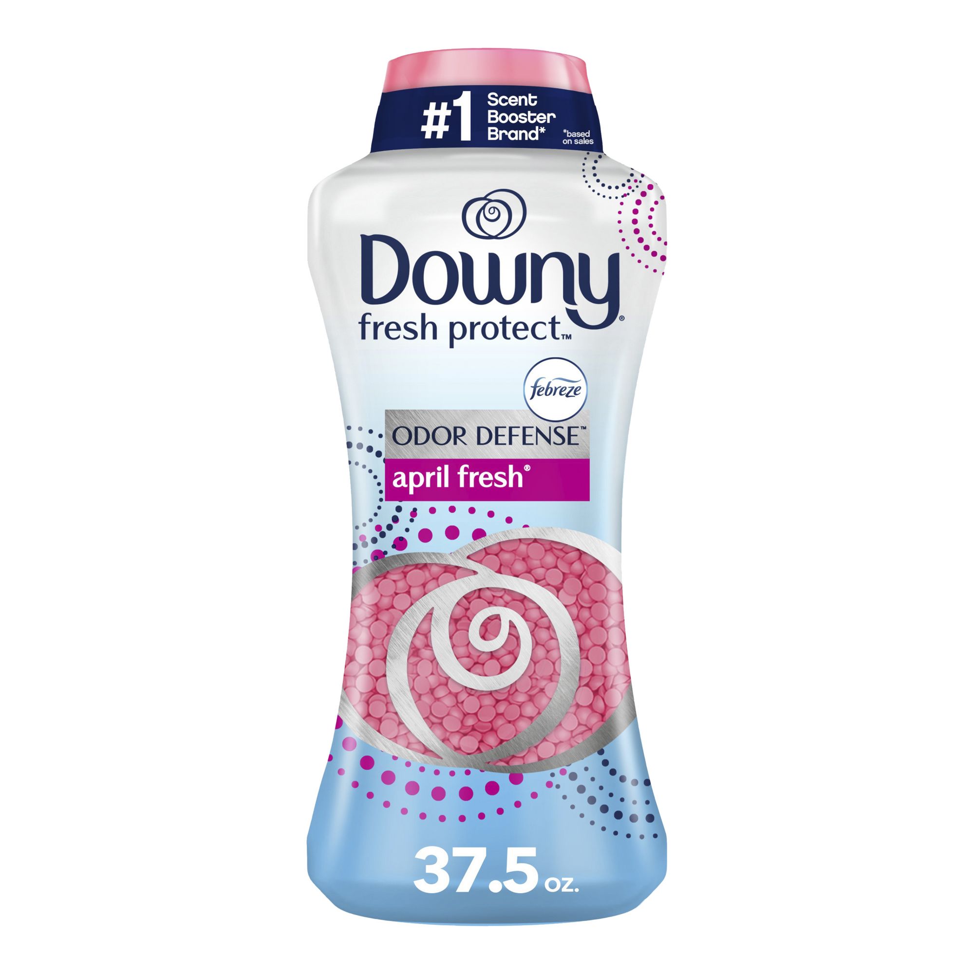 2 Packs 37.5 oz Downy Unstopables In-Wash Scent Booster Beads, Fresh