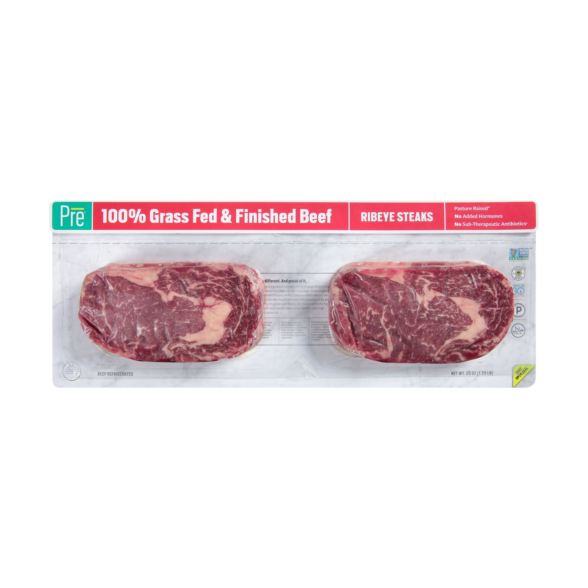 100% Grass Fed Ribeye Steak