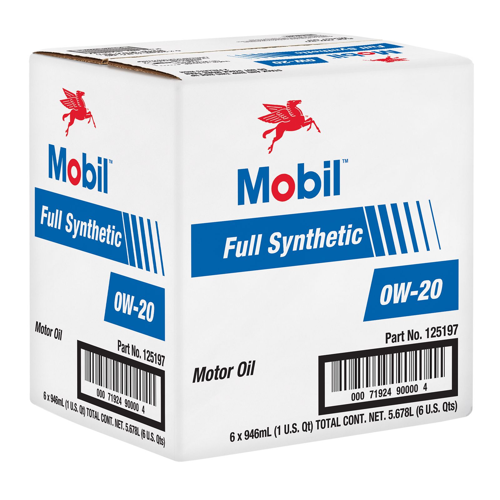 Aceite full sintetico mobil1 0w20 1qt