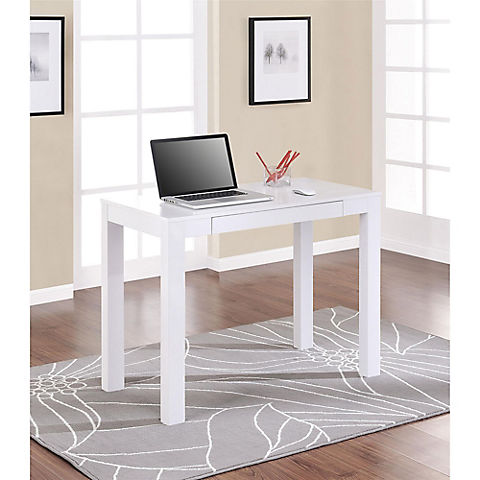 Ameriwood Home Parsons Computer Desk with Drawer