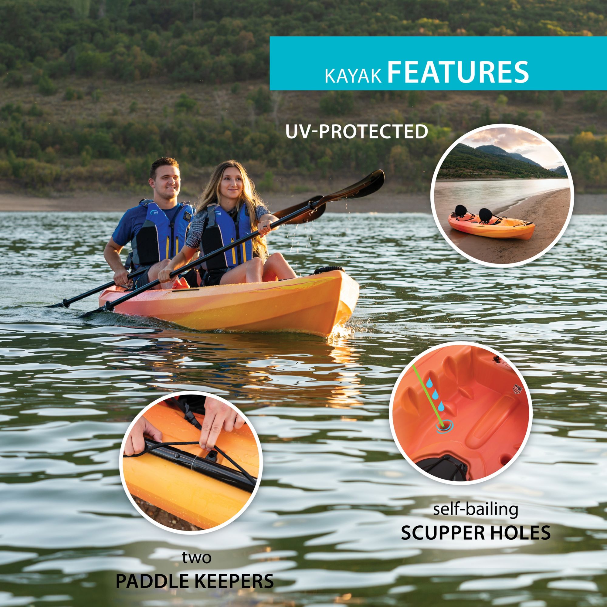 Double Kayak - Sit On - Paddlecraft Reservations