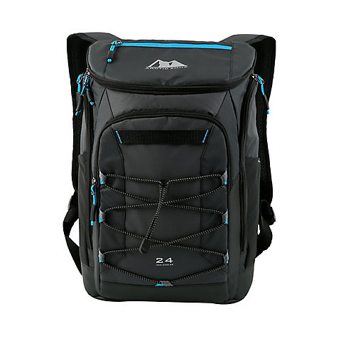 Arctic Zone 24-Can Backpack Cooler - Midnite Black