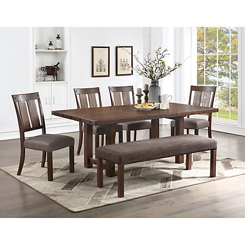 H2O Furnishings Devon 6-Pc. Dining Set with White Glove Delivery