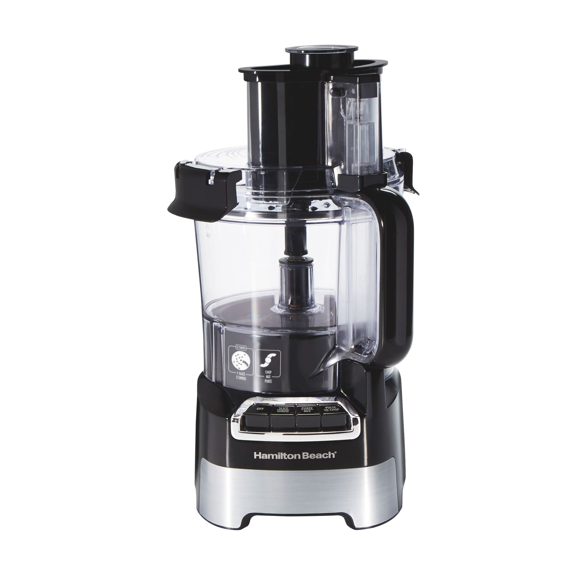 Hamilton Beach Food Processor & Vegetable Chopper Stainless Steel