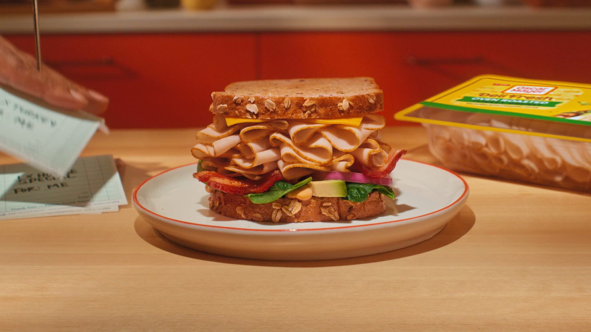 Oscar Mayer Deli Fresh Oven Roasted Turkey Breast, Sliced Lunch Meat, 9g Protein, Trays, 3 pk./9 oz.