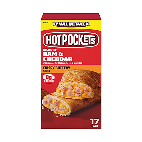 Hot Pockets Sandwiches, Ham 'N Cheese, 17 pk./4.5 oz.