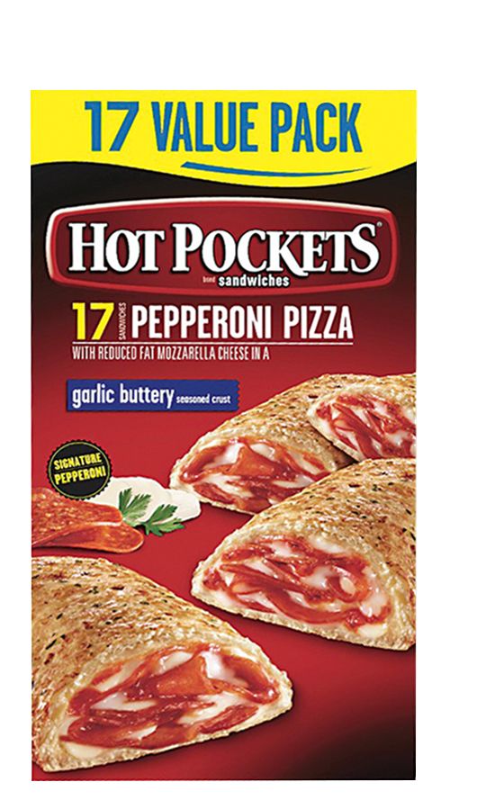 3 Ingredient Hot Pockets Pizza #viral #fyp #hotpockets #pizza