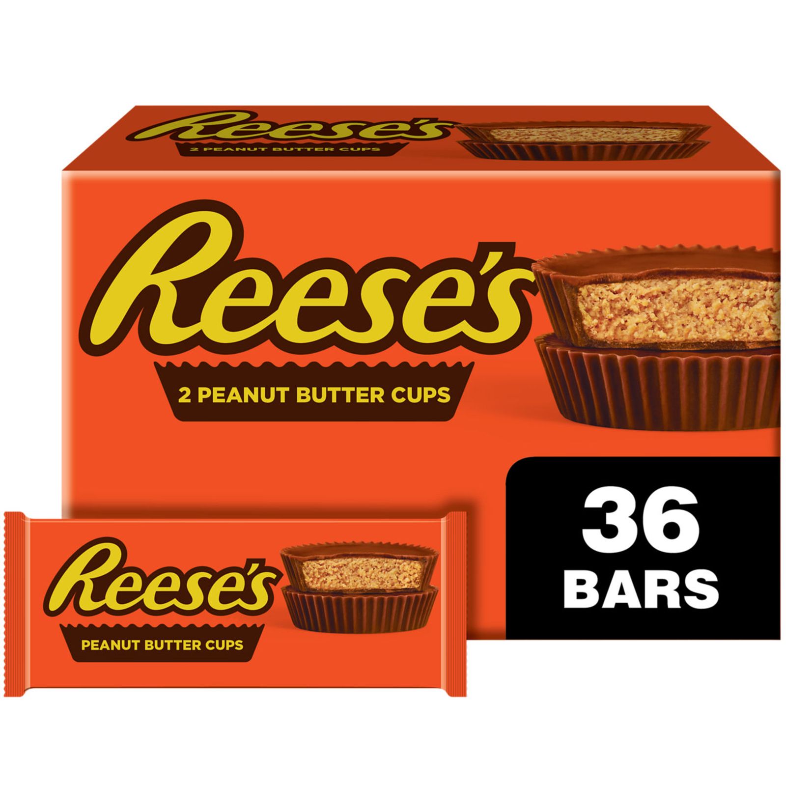 REESE'S Milk Chocolate Half-Pound Peanut Butter Cups Christmas