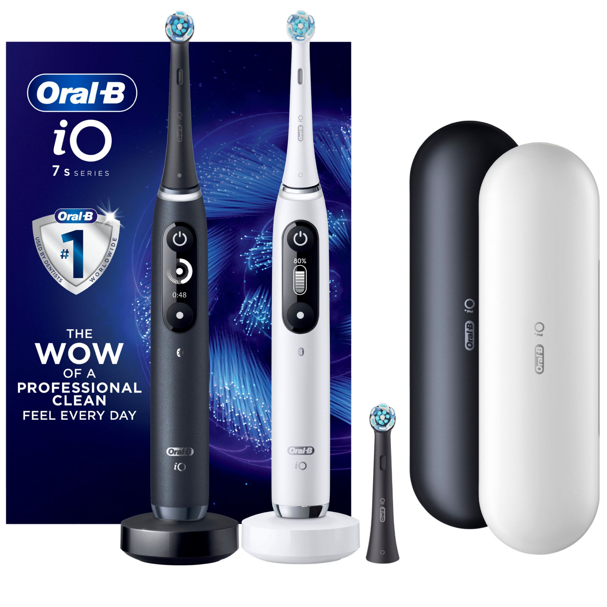 Oral-B iO Series 7 Electric Toothbrush Twin Pack