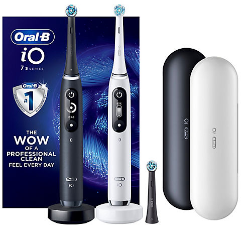 Oral-B iO Series 7s Electric Toothbrush Twin Pack