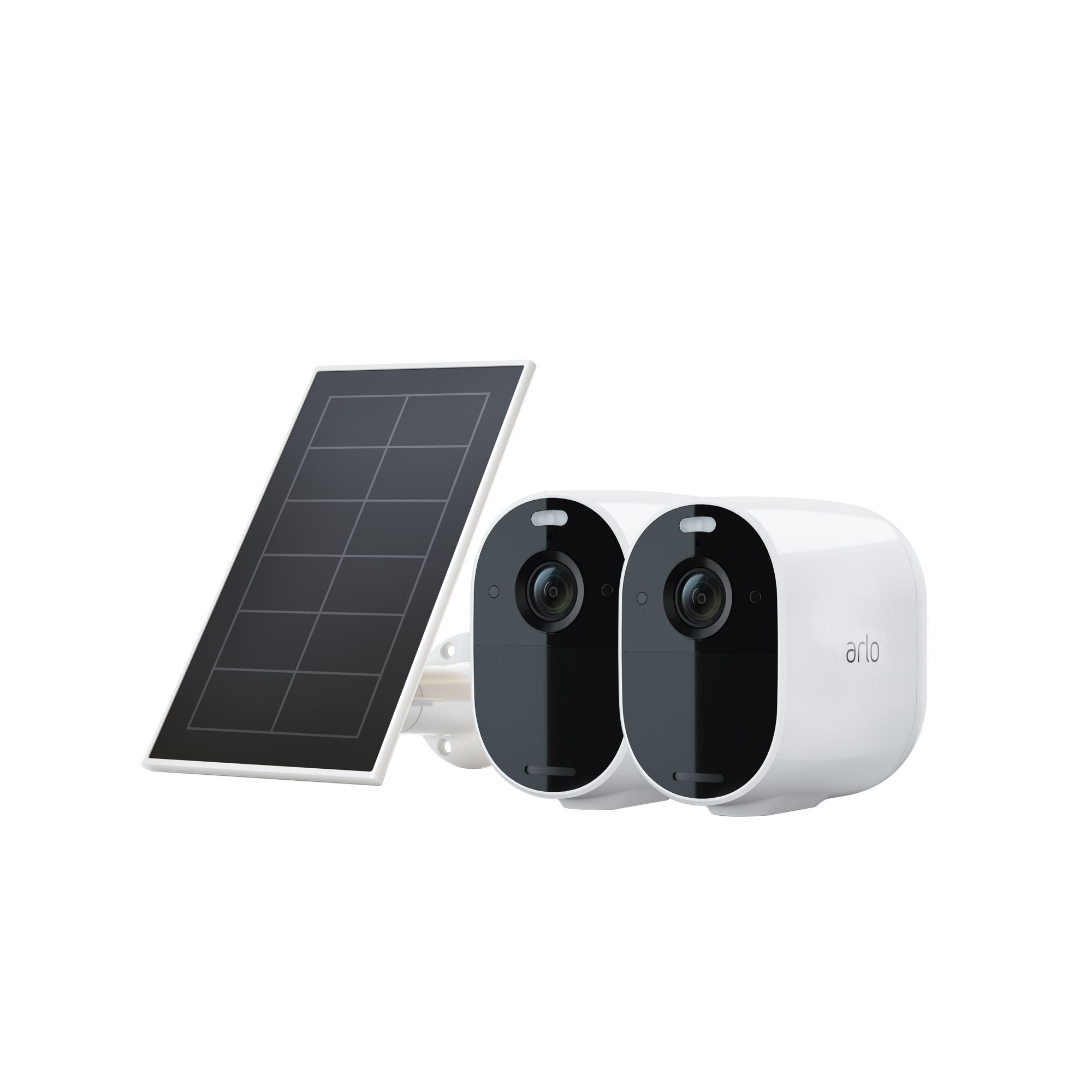 arlo pro 2 solar panel white