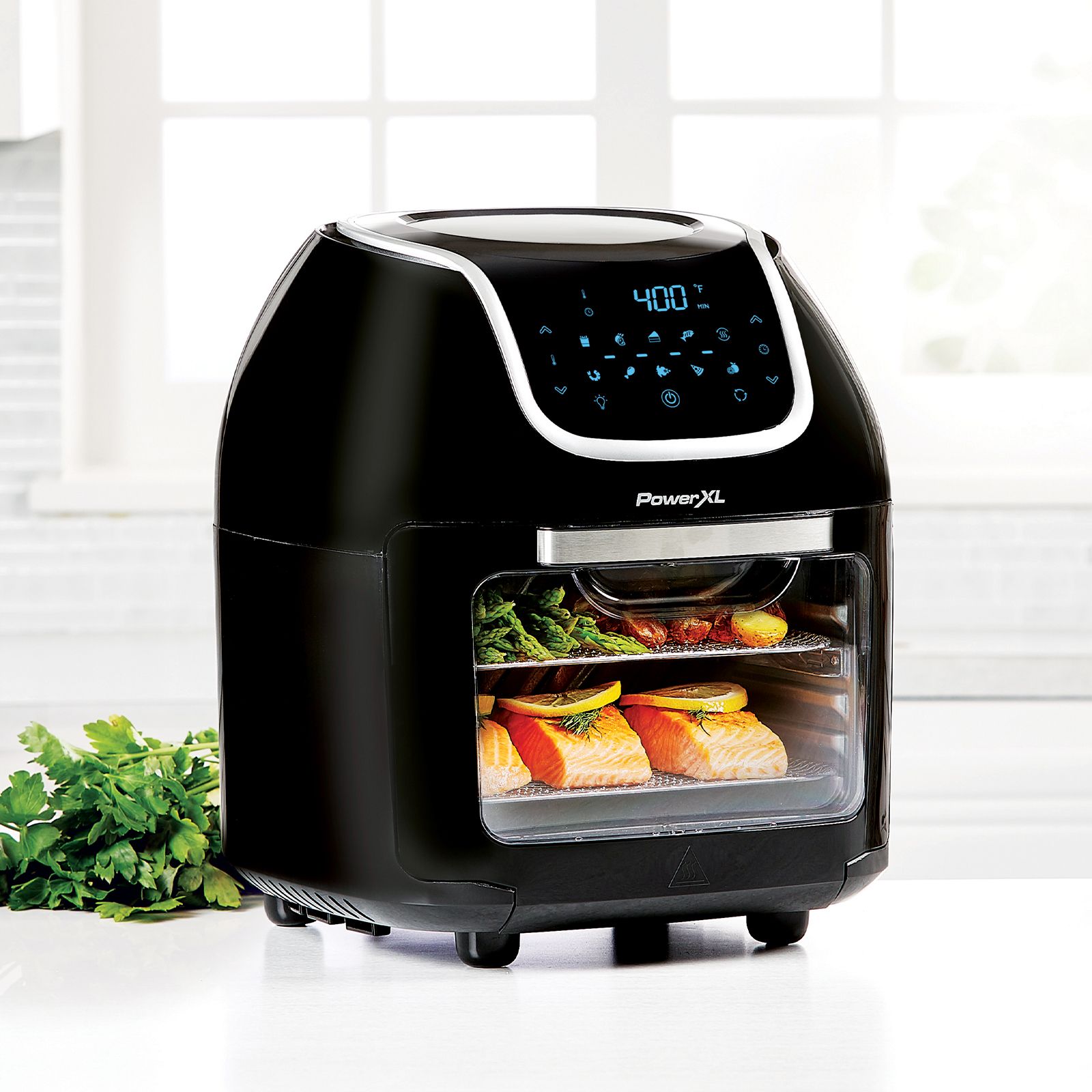 PowerXL™ Vortex Dual Basket Air Fryer (10QT) - Support PowerXL