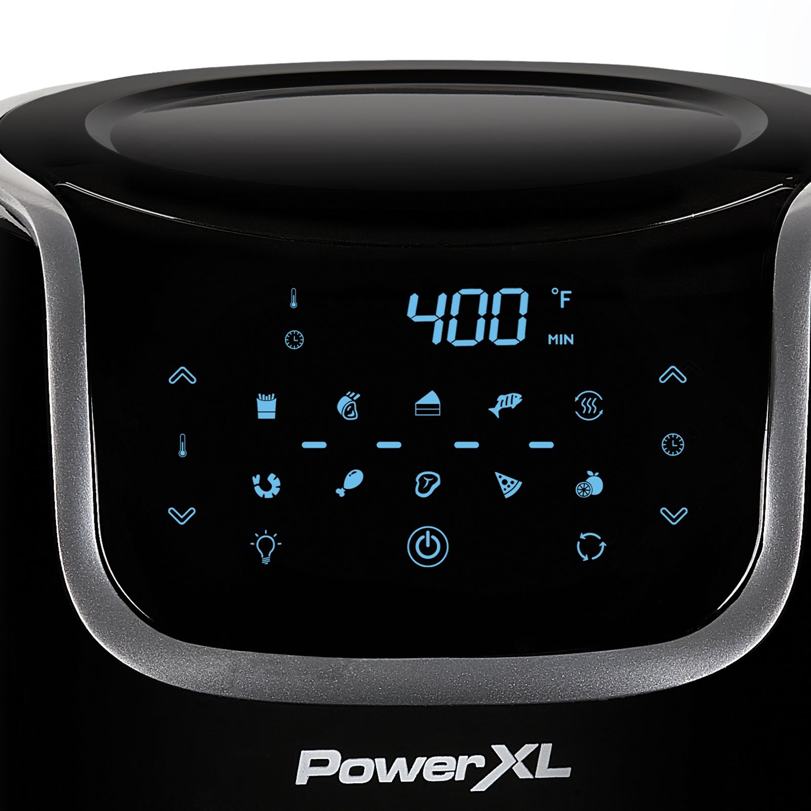 PowerXL Turbo Air Fryer XL 10QT Glass Bowl & Accessories CL-002