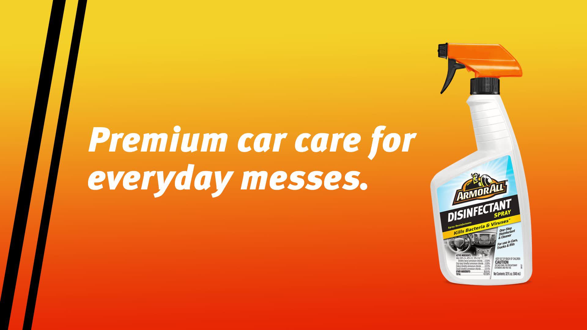 Armor All Disinfectant Spray 32 oz. Bottle, 2 pk.