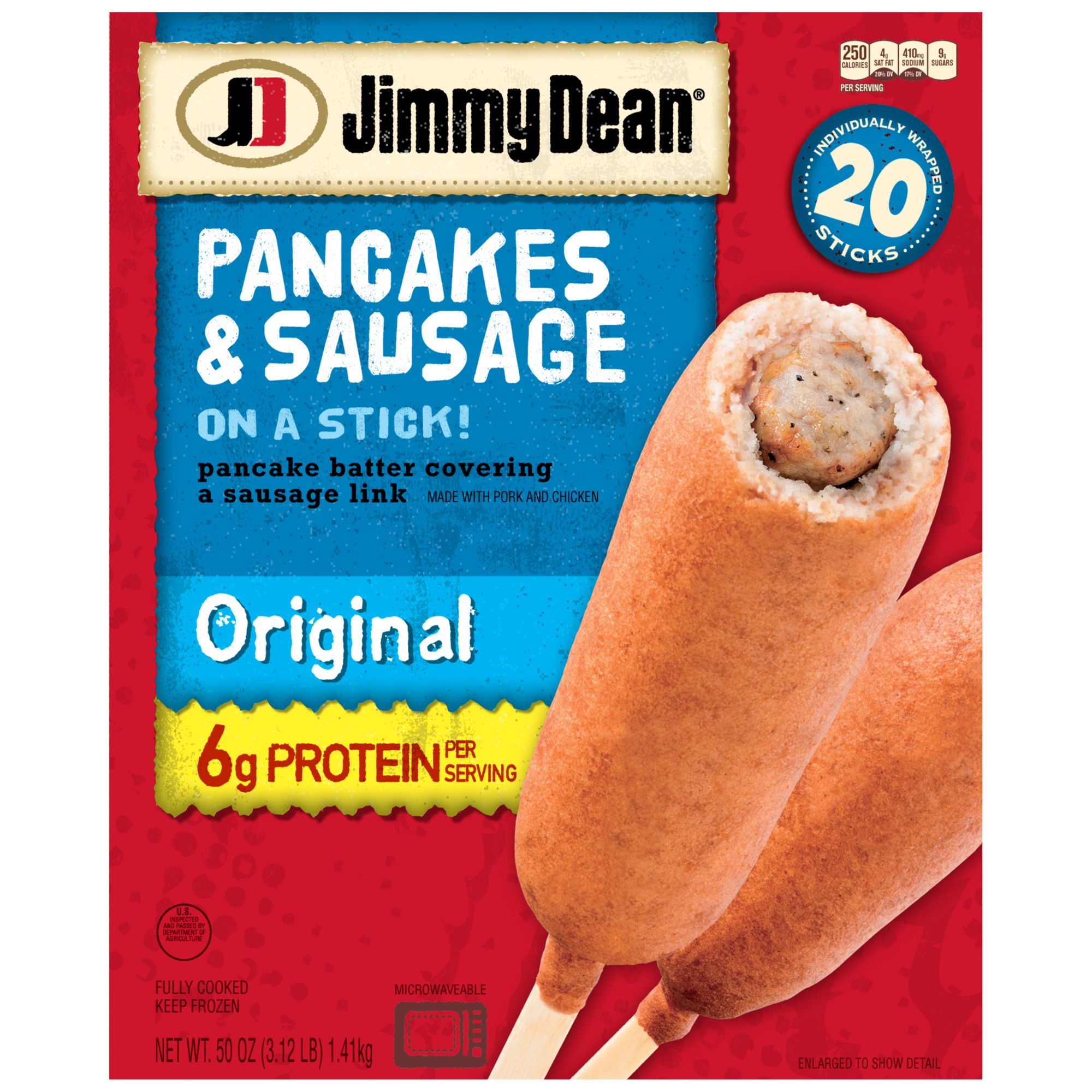 Pancake Sausage on a Stick